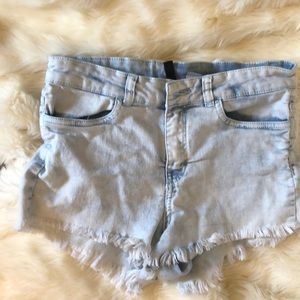 H&M Divided denim shorts
